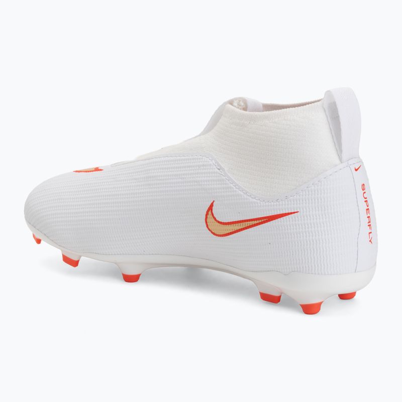Gyermek focicipők Nike Jr. Mercurial Superfly 11 Academy white/bright crimson/blur 3