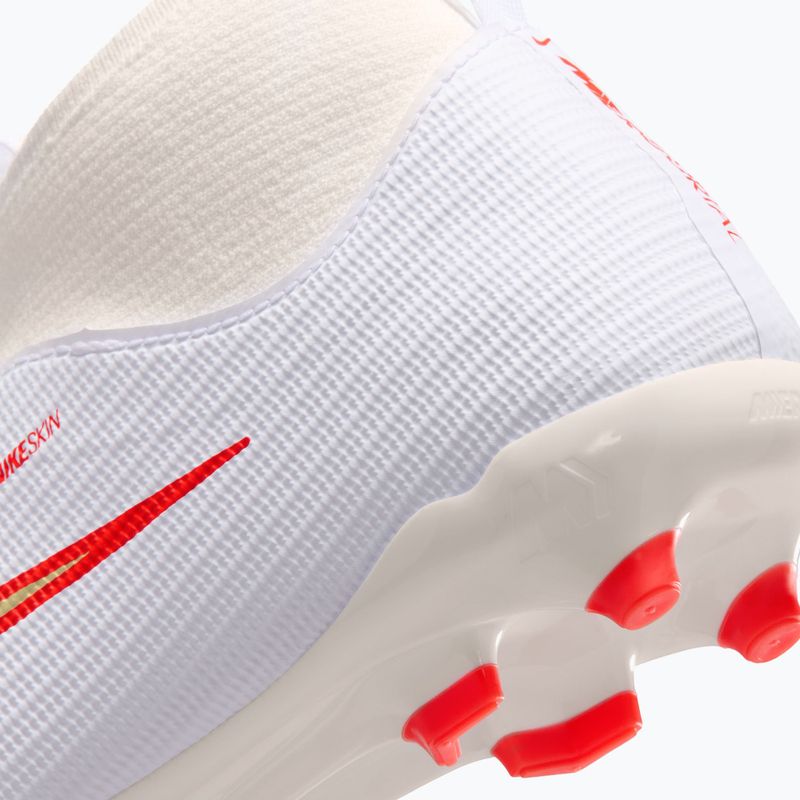 Gyermek focicipők Nike Jr. Mercurial Superfly 11 Academy white/bright crimson/blur 6