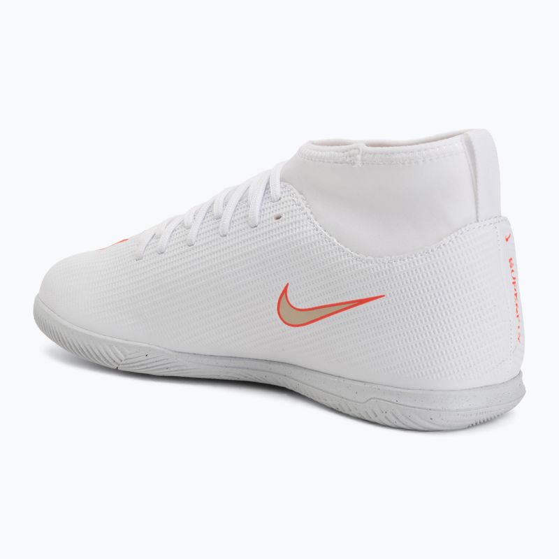 Gyermek focicipők Nike Jr. Mercurial Superfly 11 Club white/bright crimson/blur 3