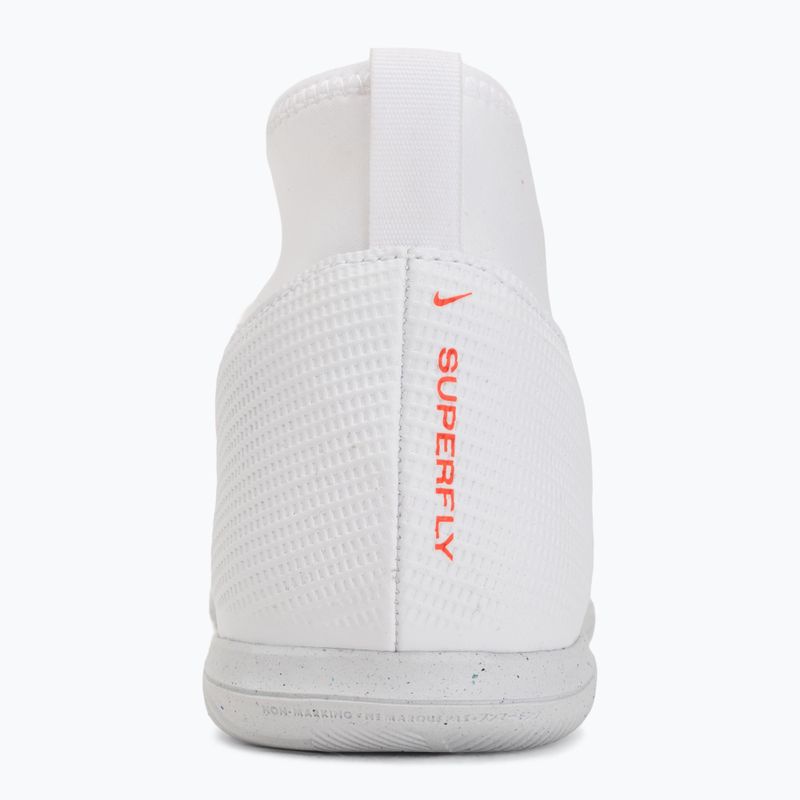 Gyermek focicipők Nike Jr. Mercurial Superfly 11 Club white/bright crimson/blur 6