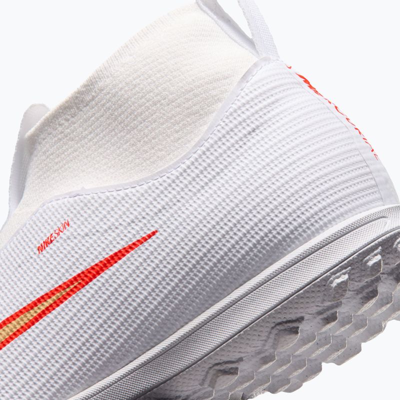Gyermek focicipők Nike Jr. Mercurial Superfly 11 Academy white/bright crimson/blur 6