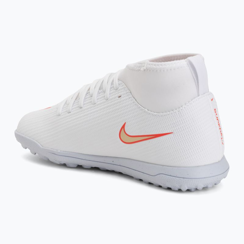 Gyermek focicipők Nike Jr. Mercurial Superfly 11 Club white/bright crimson/blur 3