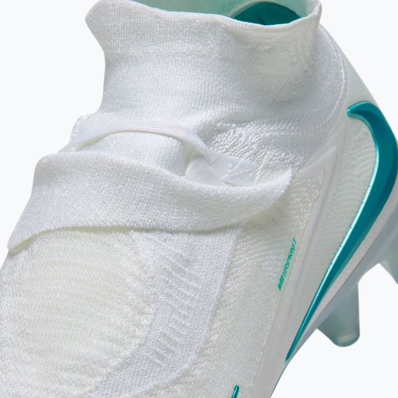 Férfi focicipők Nike Phantom 6 High Elite FG white/white/dusty cactus 6