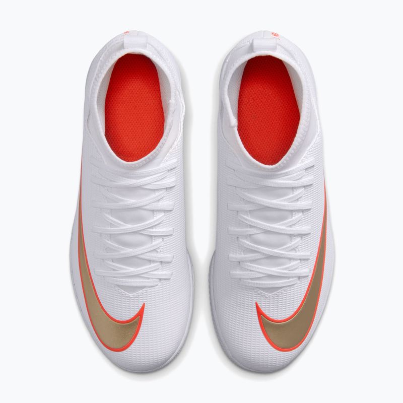 Gyermek focicipők Nike Jr. Mercurial Superfly 11 Club white/bright crimson/blur 3