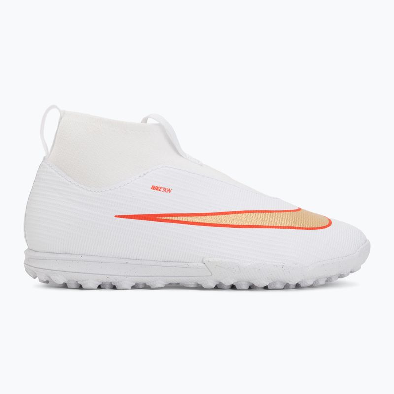 Gyermek focicipők Nike Jr. Mercurial Superfly 11 Academy white/bright crimson/blur 2