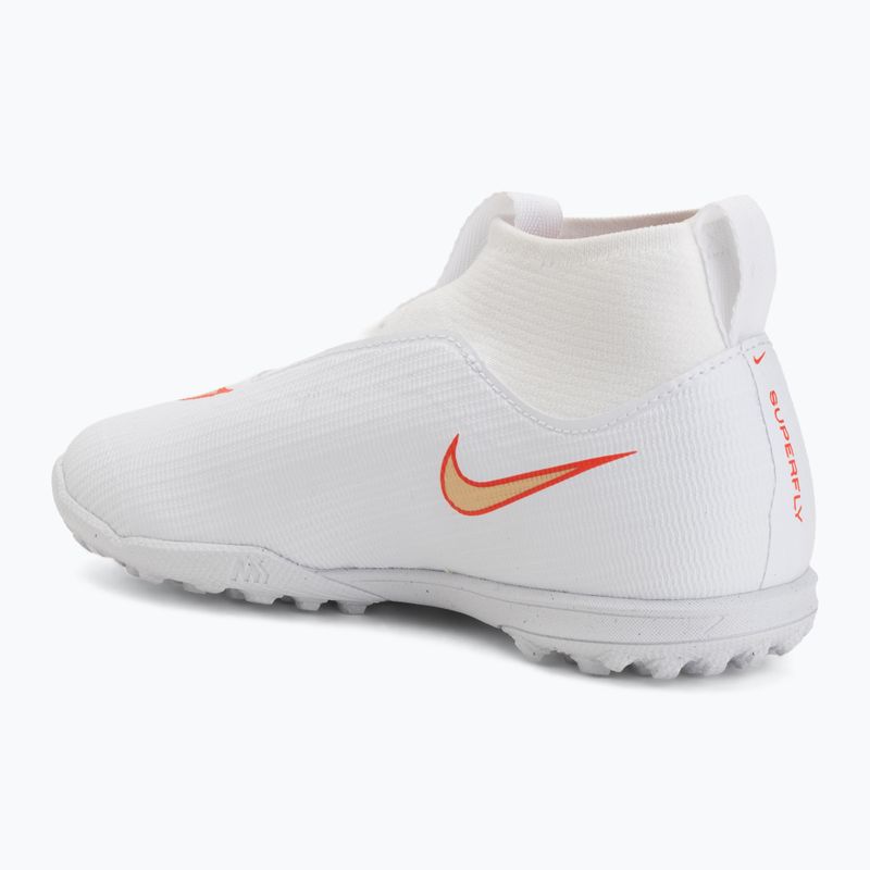 Gyermek focicipők Nike Jr. Mercurial Superfly 11 Academy white/bright crimson/blur 3