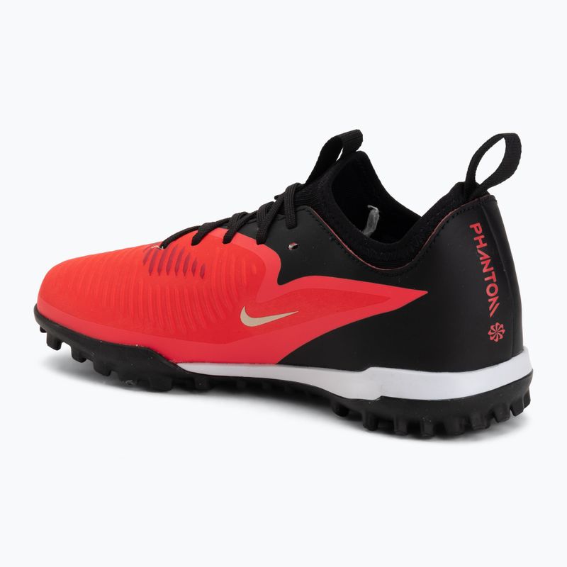 Gyermek focicipők Nike Jr. Phantom 6 Low Academy Bright Crimson/Bright Crimson/Black 3