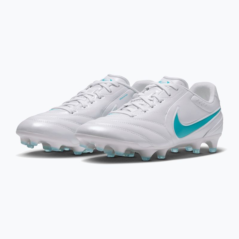 Férfi focicipők Nike Tiempo Ligera Pro FG white/white/energy 3