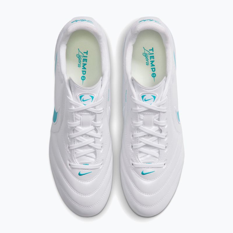 Férfi focicipők Nike Tiempo Ligera Pro FG white/white/energy 5