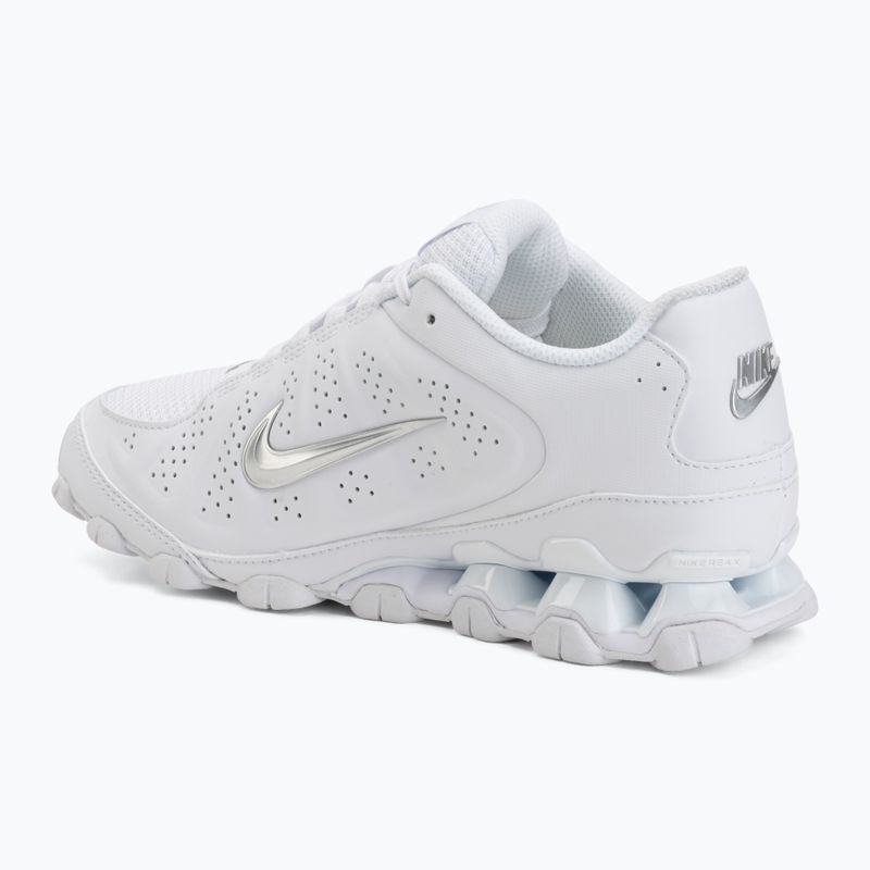 Női cipők Nike Reax 8 LTR white/pure platinum/metallic silver 3