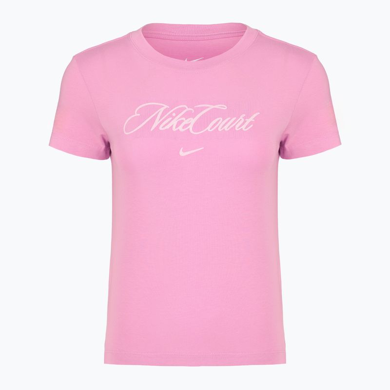 Női teniszpóló Nike Court Heritage light magenta/pink foam 6