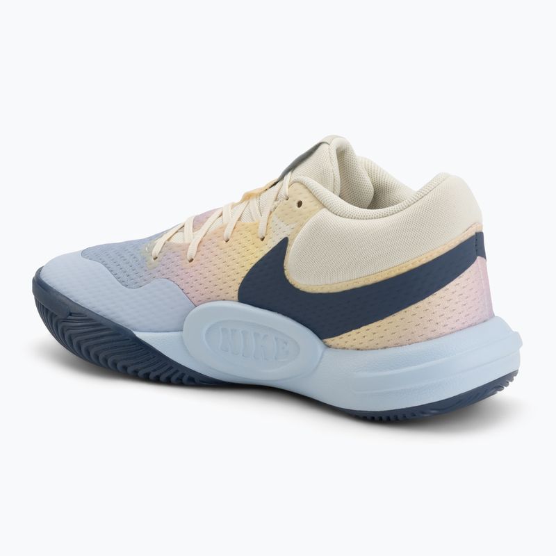Röplabda cipő Nike Hyperquick SE coconut milk/diffused blue/hydrogen blue 3