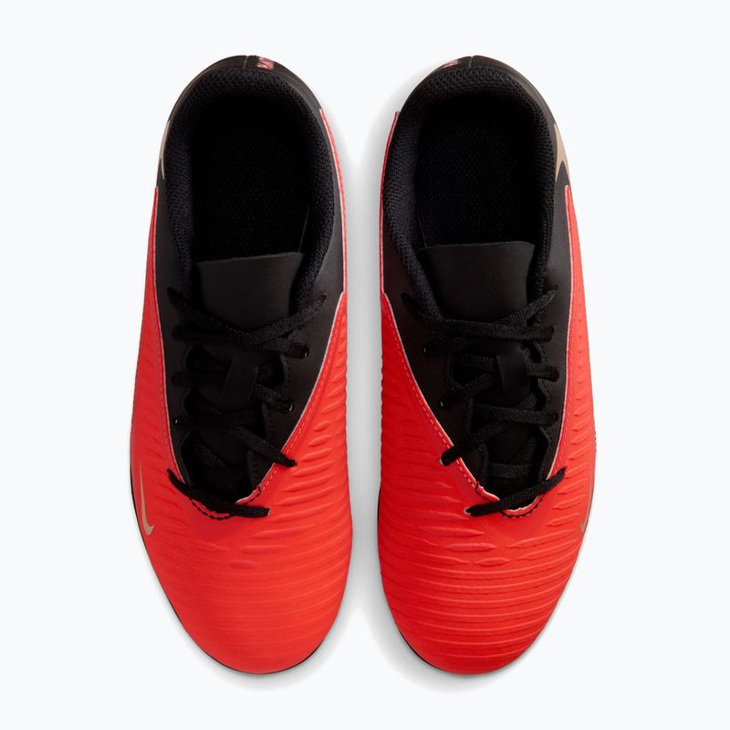 Gyermek focicipők Nike Jr. Phantom 6 Low Club bright crimson/bright crimson/black 3