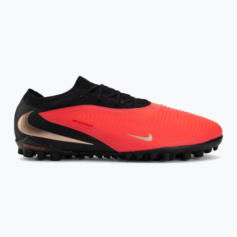 Férfi focicipők Nike Phantom 6 Low Pro bright crimson/black/blur 2