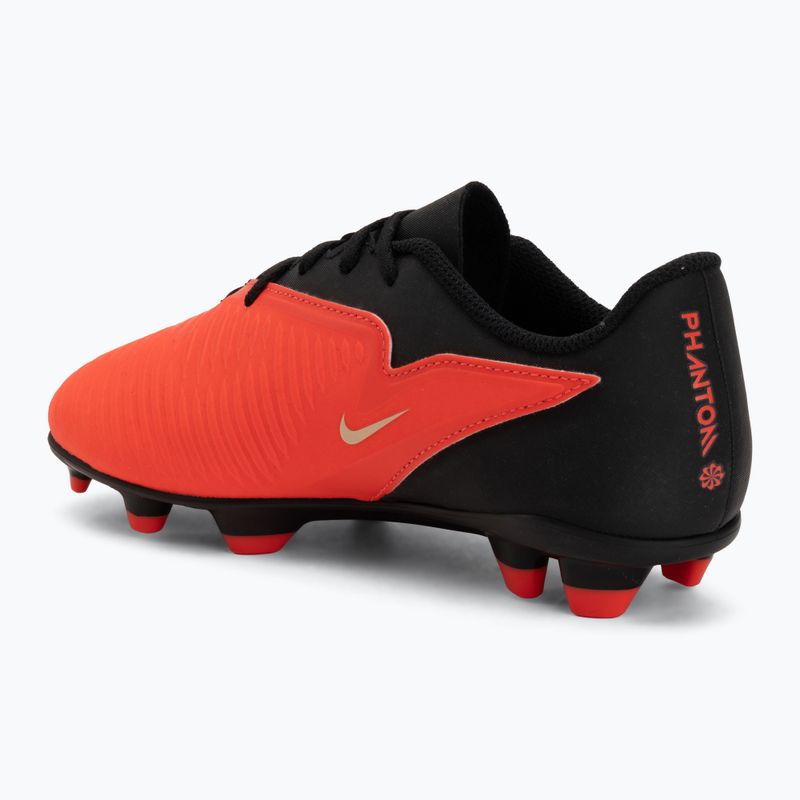 Gyermek focicipők Nike Jr. Phantom 6 Low Club bright crimson/bright crimson/black 3