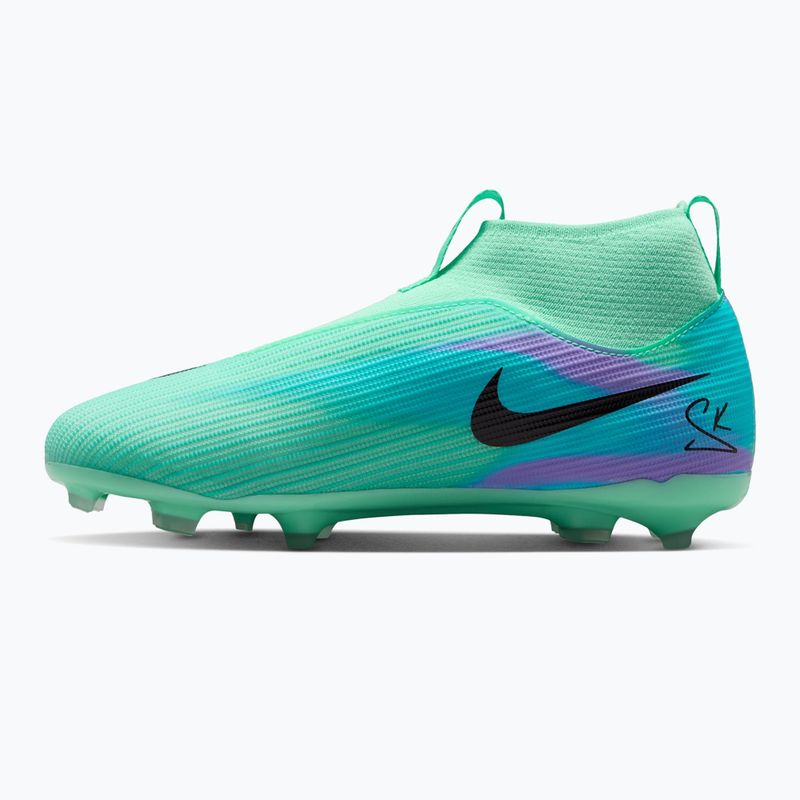Gyermek focicipők Nike Jr. Mercurial Superfly 11 Academy green glow/black 2
