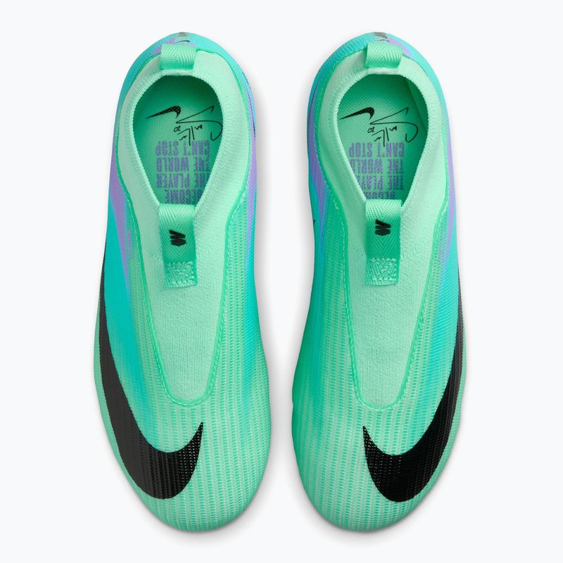 Gyermek focicipők Nike Jr. Mercurial Superfly 11 Academy green glow/black 4