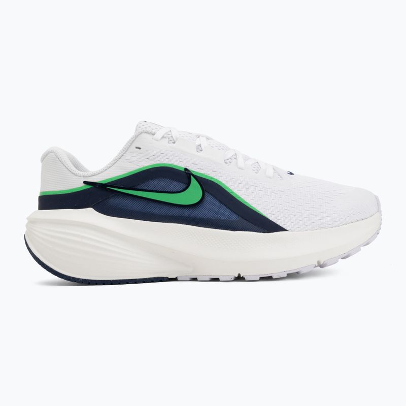 Férfi futócipők Nike Downshifter 14 white/midnight navy/green spark 2