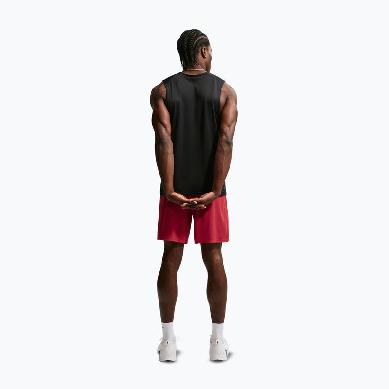 Férfi edző rövidnadrág Nike Flex tough red/black 2