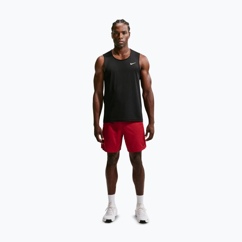 Férfi edző rövidnadrág Nike Flex tough red/black 7
