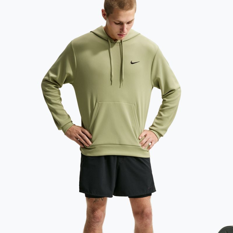 Férfi edzőpulóver Nike Flex dusty olive/dusty olive/black 3