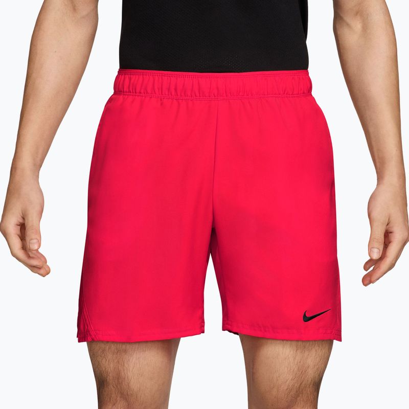 Női tenisznadrág Nike Court Victory bright crimson/black