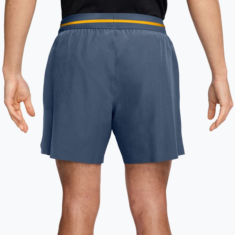 Férfi tenisznadrág Nike Court Dri-Fit Advantage 6" new slate/laser orange/white 2