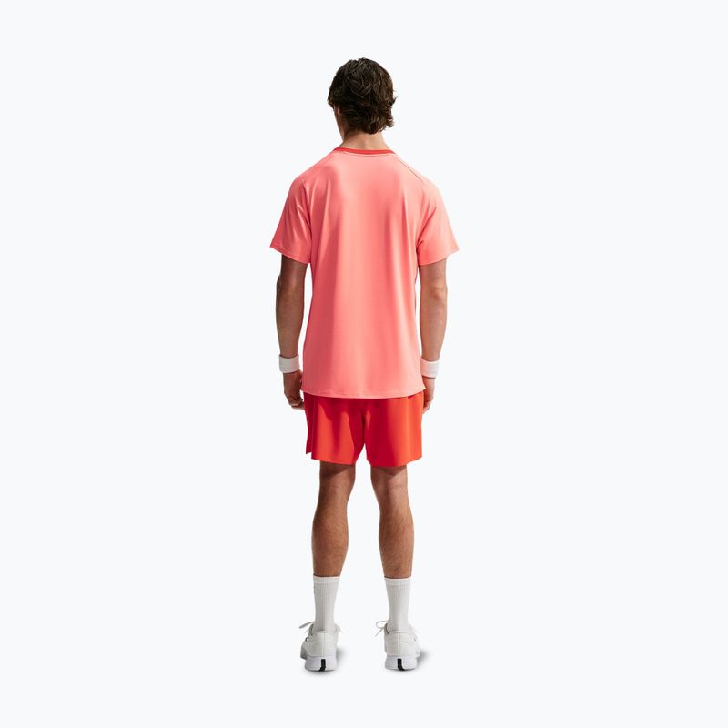 Férfi póló Nike Court Dri-Fit Advantage atomic pink/picante red/picante red 3