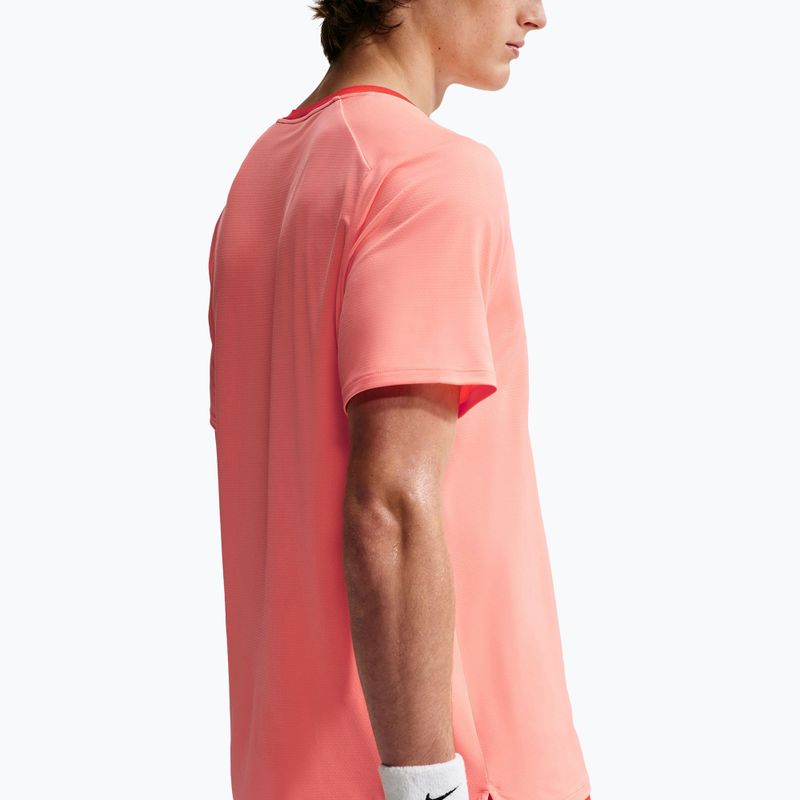 Férfi póló Nike Court Dri-Fit Advantage atomic pink/picante red/picante red 5