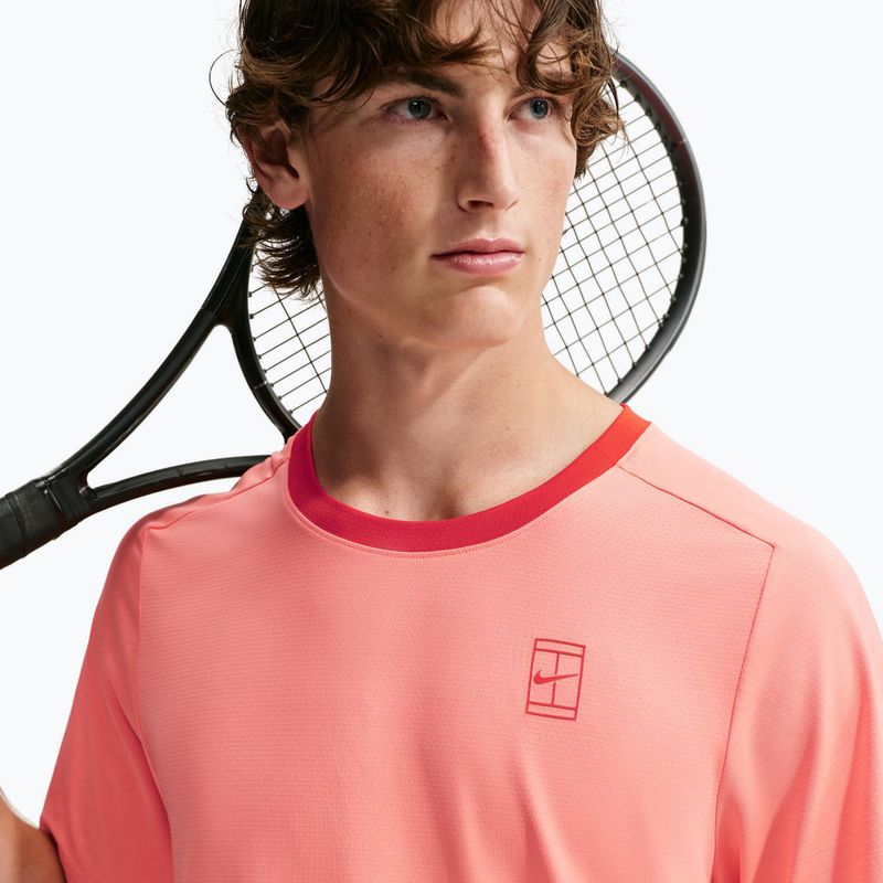 Férfi póló Nike Court Dri-Fit Advantage atomic pink/picante red/picante red 6