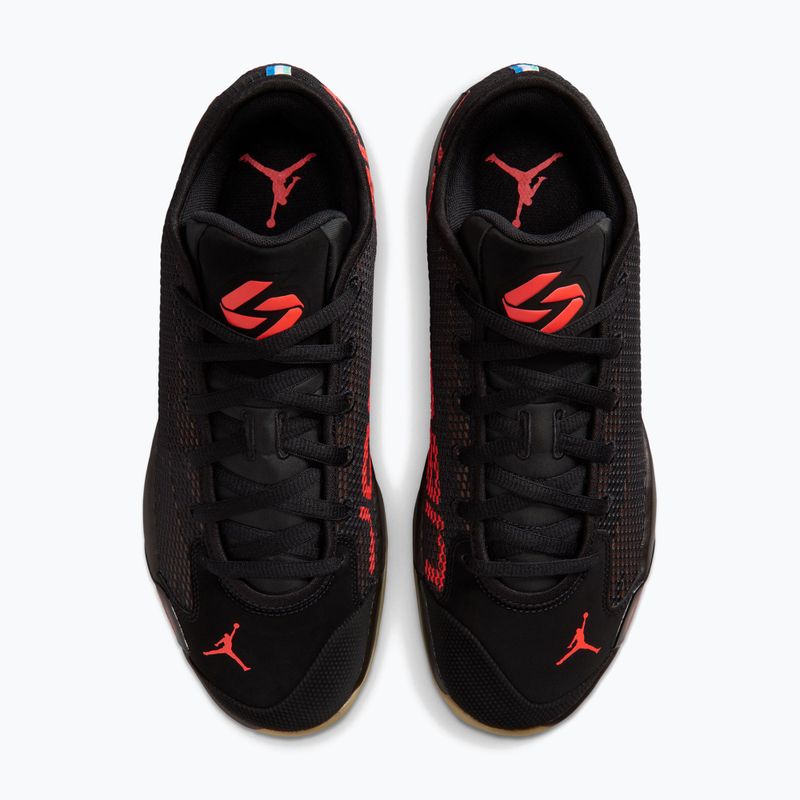 Férfi kosárlabda cipő Jordan Luka 77 black/fauna brown/infrared 23 4