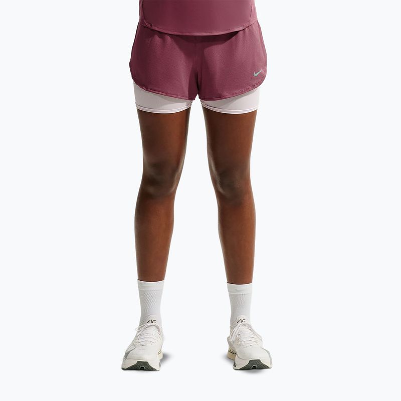 Női futónadrág Nike Flow pink smoke