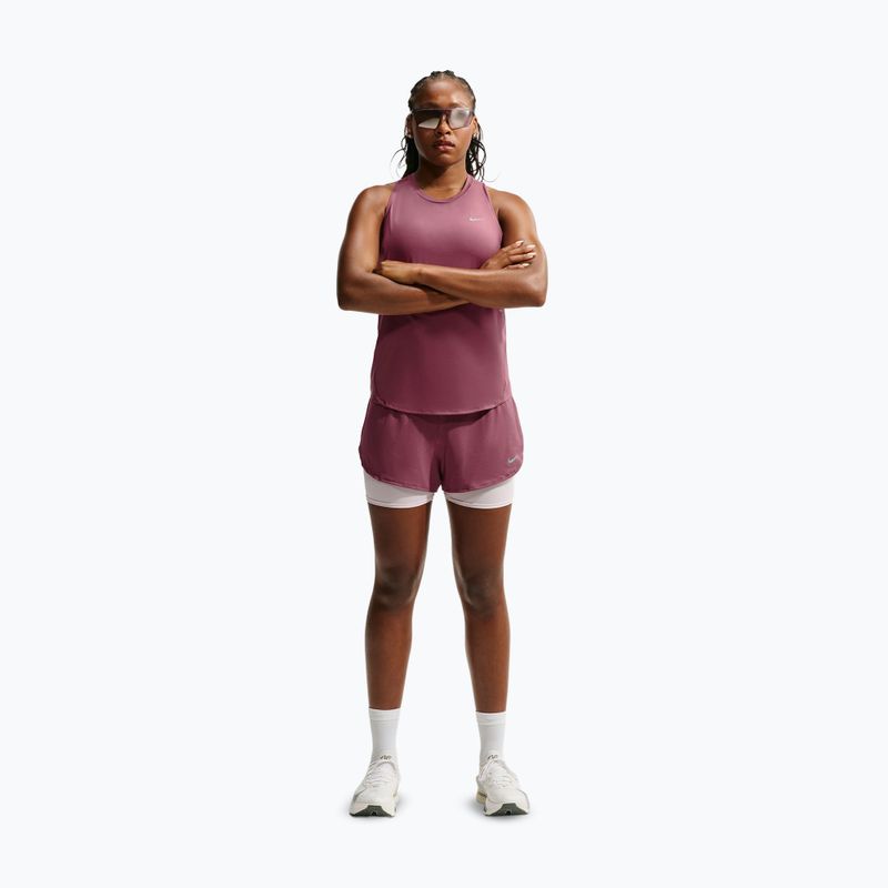 Női futónadrág Nike Flow pink smoke 2