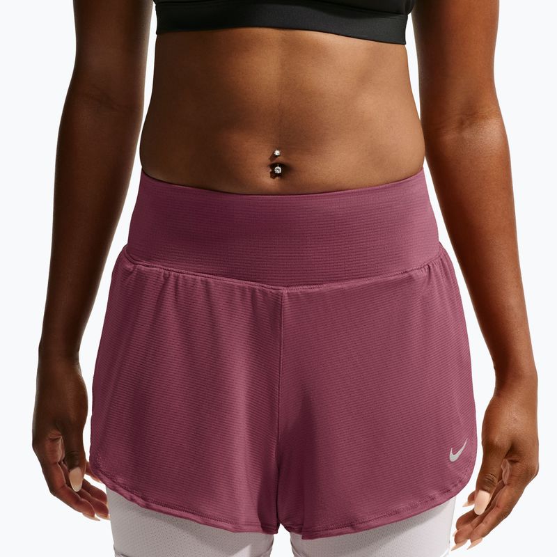 Női futónadrág Nike Flow pink smoke 4