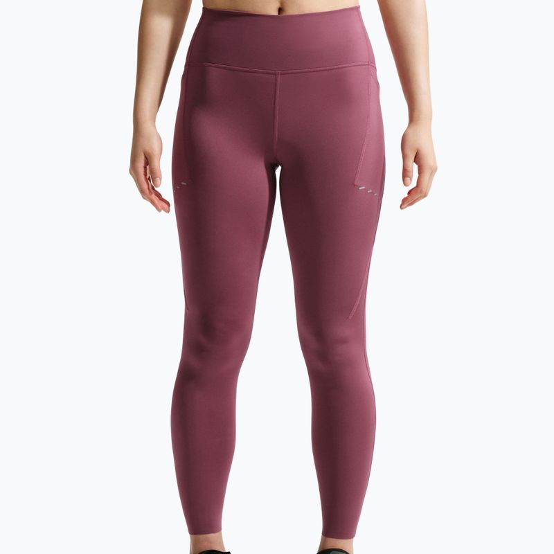 Női leggingsek Nike Swift pink smoke 4
