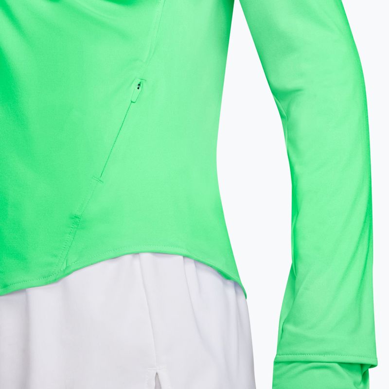 Női hosszú ujjú póló futáshoz Nike Swift Dri-FIT UV illusion green 3