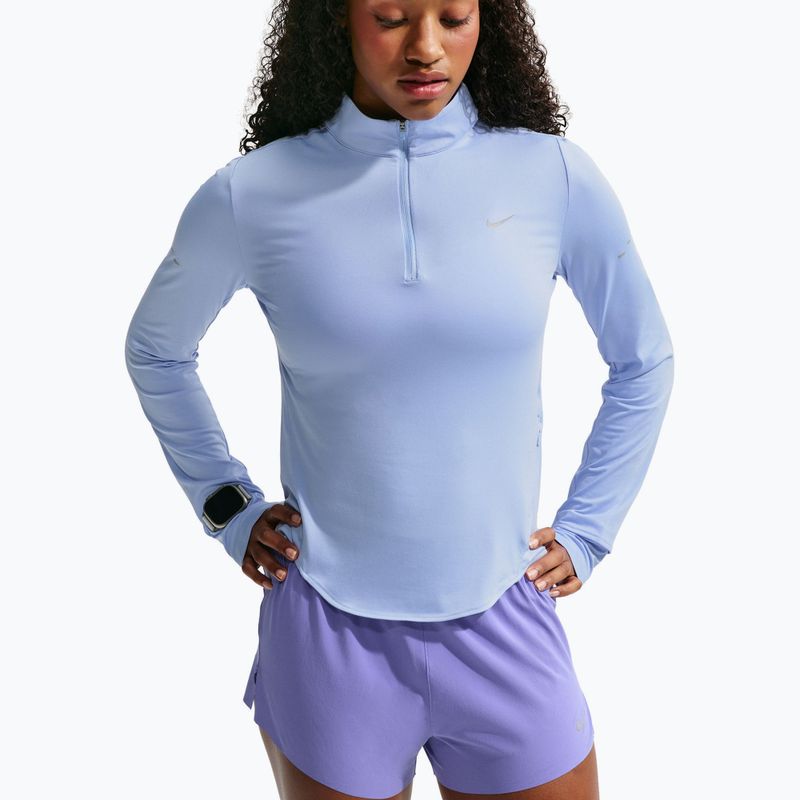Női futópulóver Nike Swift Dri-FIT UV 1/4-Zip aluminum 4