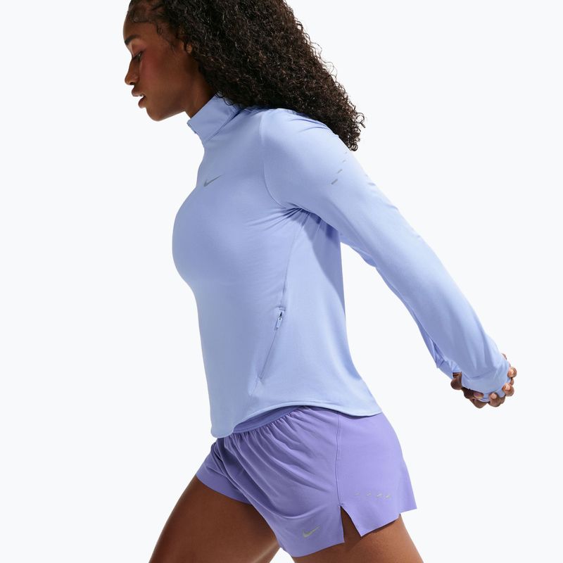 Női futópulóver Nike Swift Dri-FIT UV 1/4-Zip aluminum 6