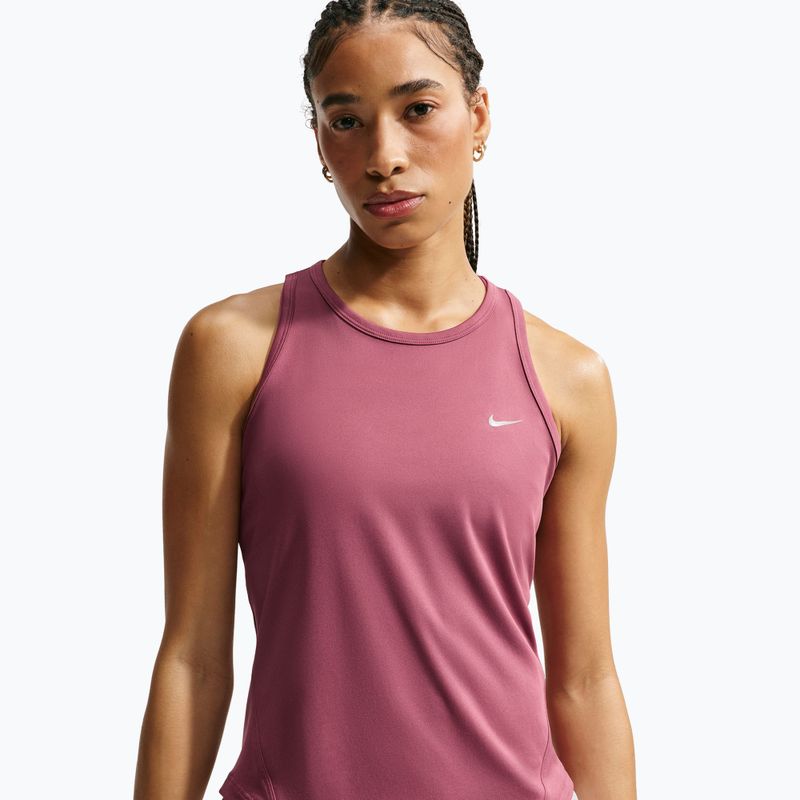 Női futó póló Nike Tempo Dri-Fit Tank Top pink smoke 4