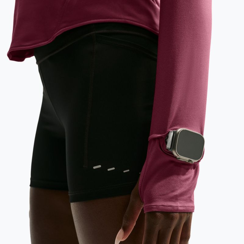 Női futópulóver Nike Swift Dri-FIT UV 1/4-Zip pink smoke 7