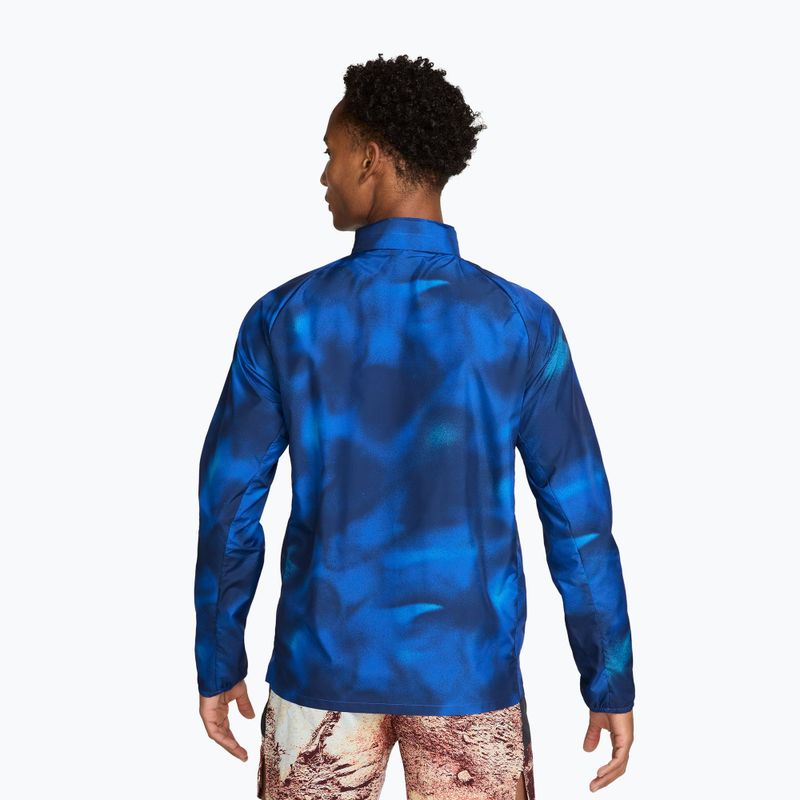 Férfi futókabát Nike Miler midnight navy 2