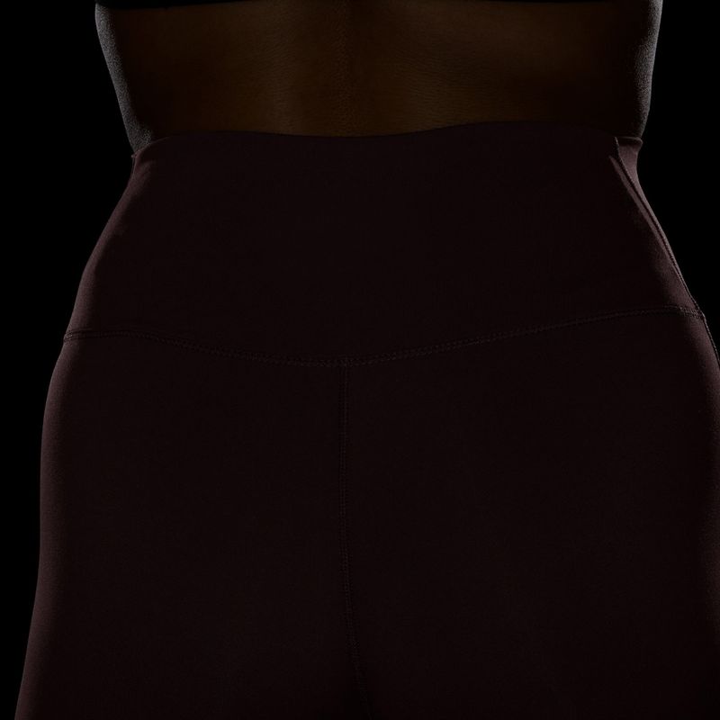 Női leggingsek Nike One Seamless Front pink smoke/white 7