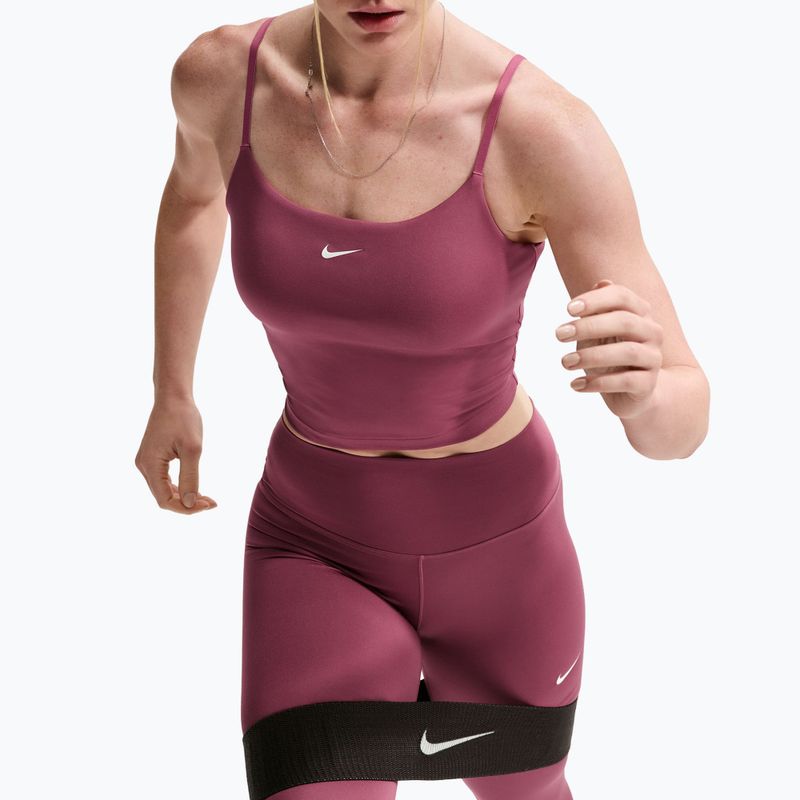 Női edző póló Nike One pink smoke 6