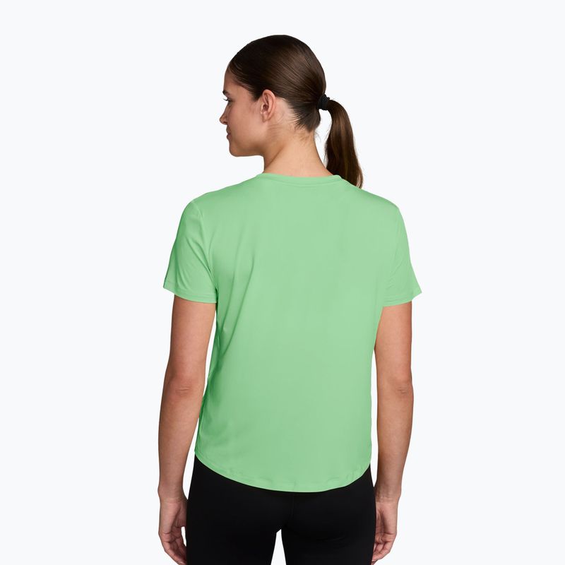Női edző póló Nike One Classic cucumber calm/white 2