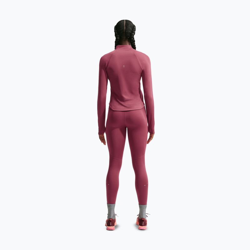 Női leggingsek Nike Tempo Swoosh Run pink smoke/white 3