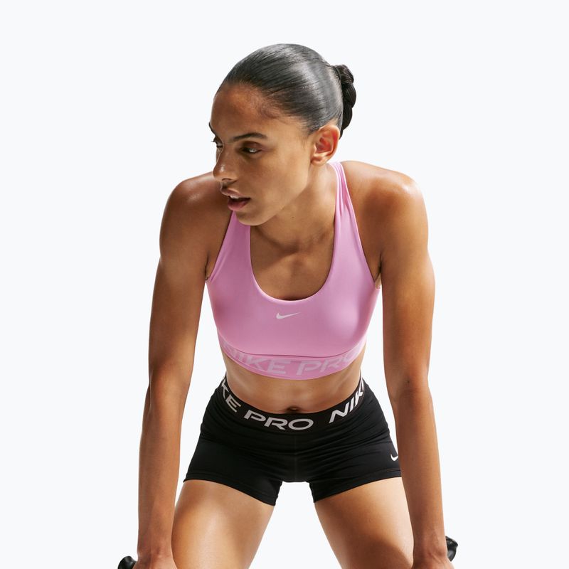 Sportmelltartó Nike Pro 365 pink rise/white 5