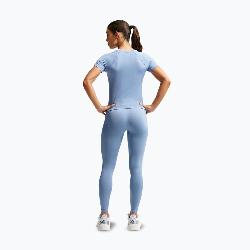 Női edző póló Nike Pro Seamless work blue 2