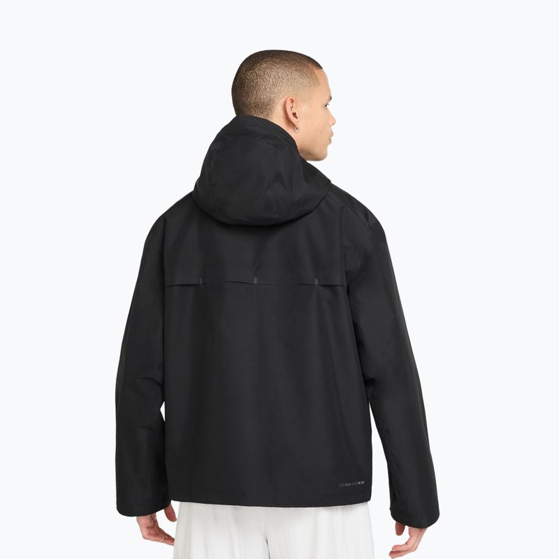 Férfi kabát Nike Windrunner black/black/white 2