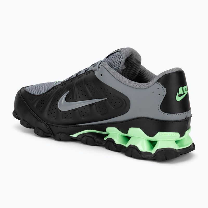Férfi Nike Reax 8 SL cipő fekete/illusion zöld/hűvös szürke 3