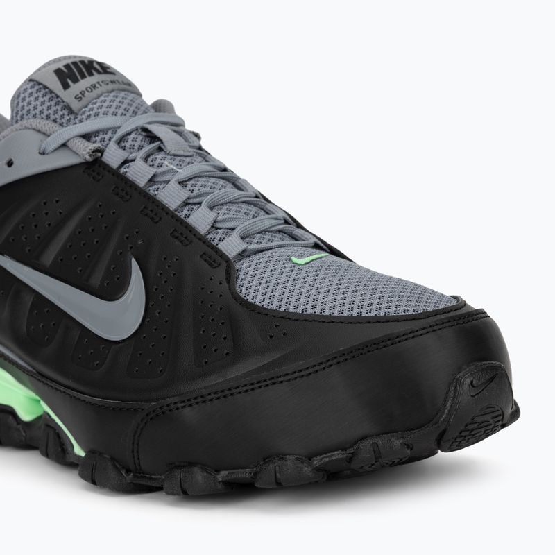 Férfi Nike Reax 8 SL cipő fekete/illusion zöld/hűvös szürke 7